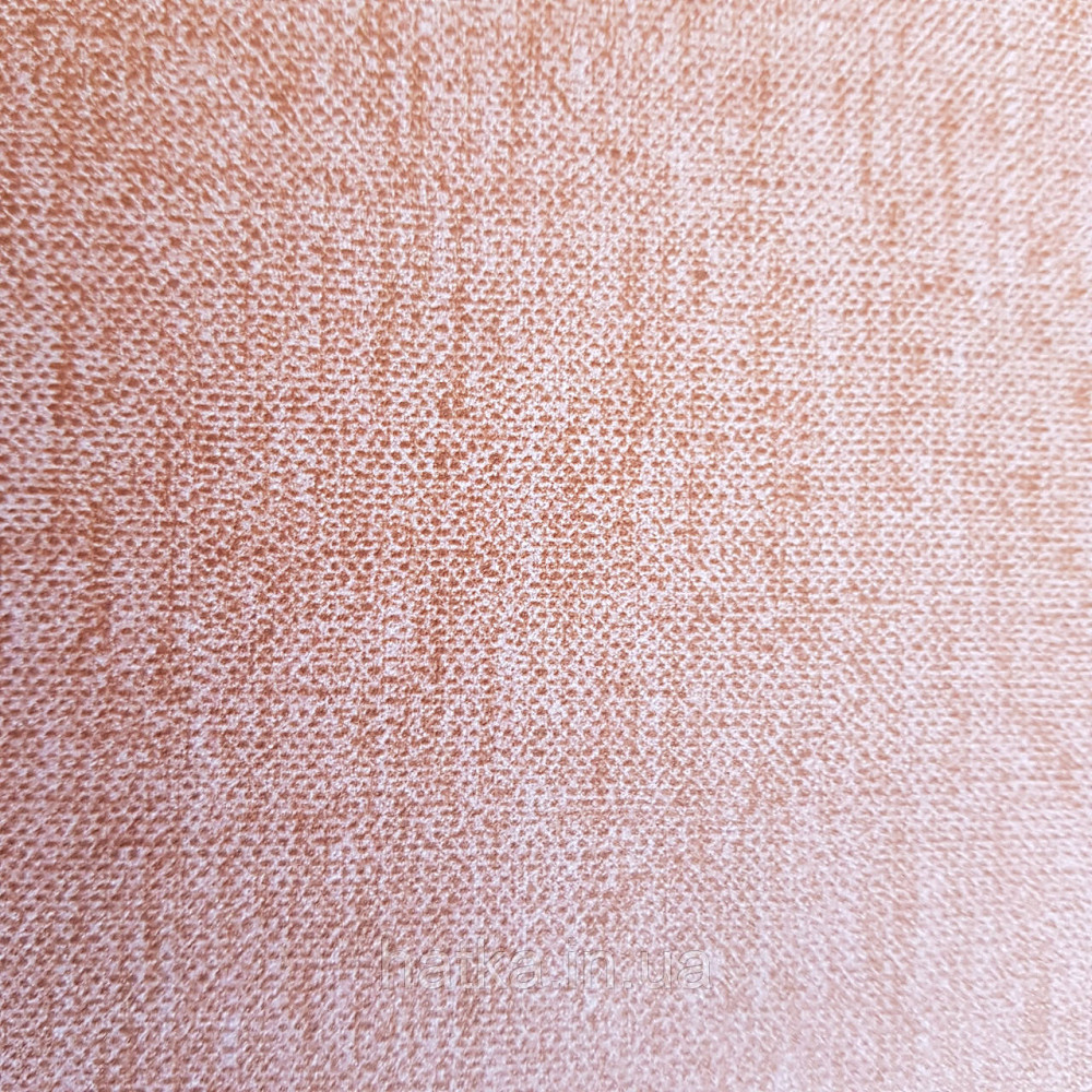 Обои виниловые на флизелине Caselio Mystery 0.53х10 м однотонные гладкие мелкая сеточка розово кремовые Киев - изображение 3