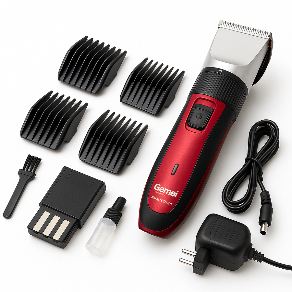 Машинка для стрижки волос беспроводная GEMEI, Бездротовая машинка для стрижки волос LP-91 Львов - изображение 15