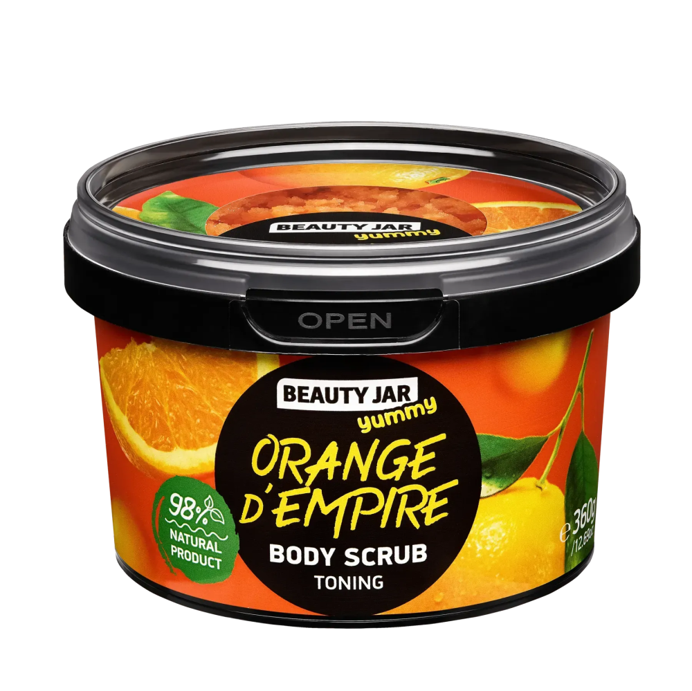 Скраб для тіла Апельсинова імперія Yummy Beauty Jar 360 г Київ - фото 1