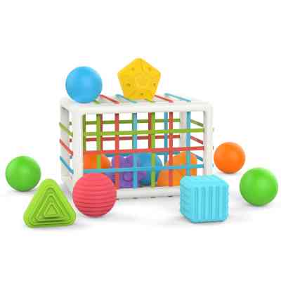 Развивающая игрушка Iggy Ziggy сортер Куб с фигурками (3858894673025) Винница