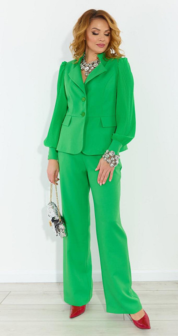 Красивый брючный костюм плиссе Киев - изображение 2