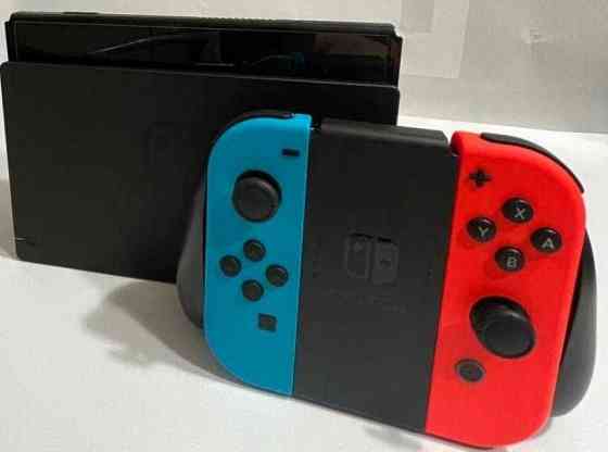 Nintendo Switch OLED Blue- Red з іграми+ карта памяті 128 ГБ Харків