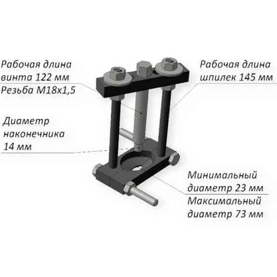 Съёмник сепараторный 23-73 мм большой Харьков Завод Мукачево