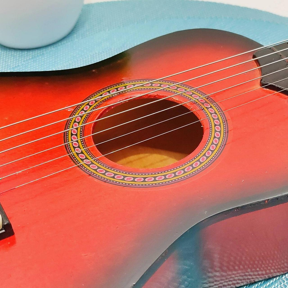 Гітара дитяча 6 струн 52см Червона (M 1370) Чернигов - изображение 2