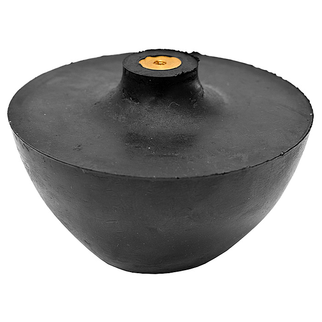 Груша непрохідна з латунною вставкою чорна Харків - фото 1