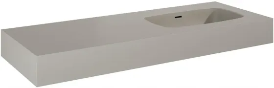 Раковина  Elita Dimple 120Cm Marmur Fume Matt 168882 Киев