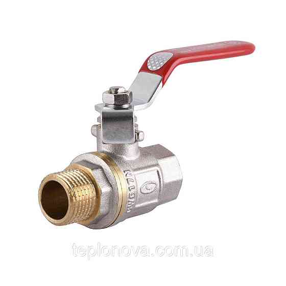 Кран кульовий прямий SOLOMON 1/2" НВ КР PN40 B1002 Чернівці