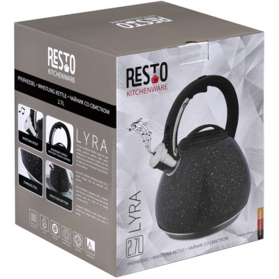 Чайник Resto Lyra 2.7 л Чорний (90604) Вінниця - фото 9