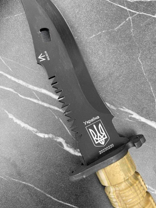 Ніж тактичний ukraine тризуб Одеса - фото 5