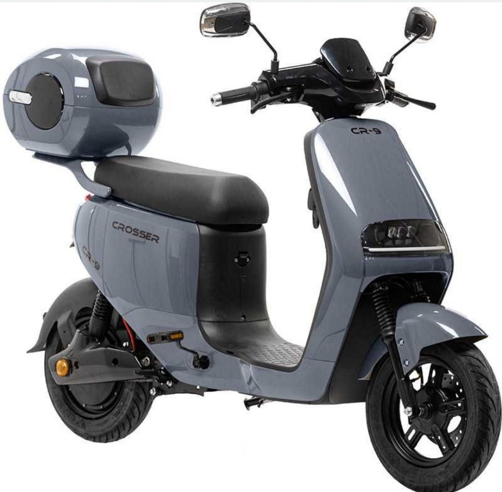 Электровелосипед Crosser CR9 1000 Вт (графенові акб 72v 24ah)Сірий. Харьков - изображение 2