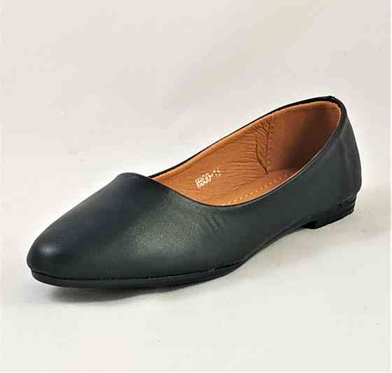 Женские Балетки Черные Мокасины Туфли (размеры: 36,37,38,39,40) - 00-13 Днепр