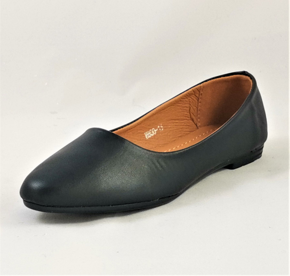 Женские Балетки Черные Мокасины Туфли (размеры: 36,37,38,39,40) - 00-13 Днепр - изображение 5