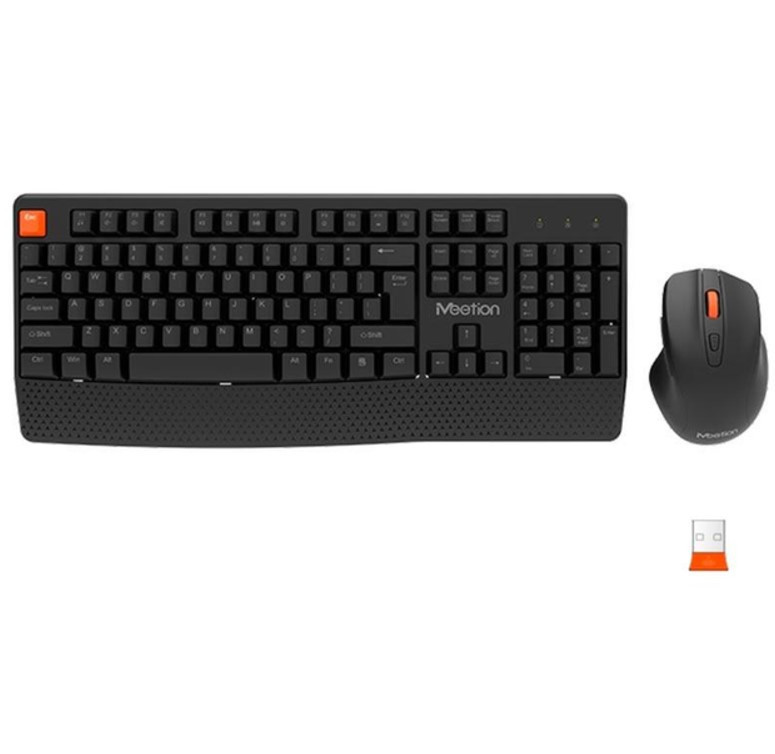 Набір 2 в 1 бездротова клавіатура та мишка Combo MeeTion MT-C4130, чорний Вінниця - фото 5