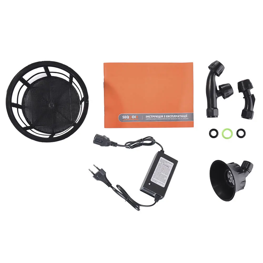 Опрыскиватель SEQUOIA SAS16 аккумуляторный ранцевой 12В, 8Ar, 1.5-4 бар с АКБ и ЗУ в компл. Коломыя - изображение 3