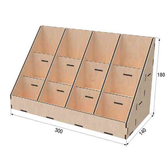 Органайзер EKOSTAR  для чаю і пакетів 70х90 - 12 комірок Київ