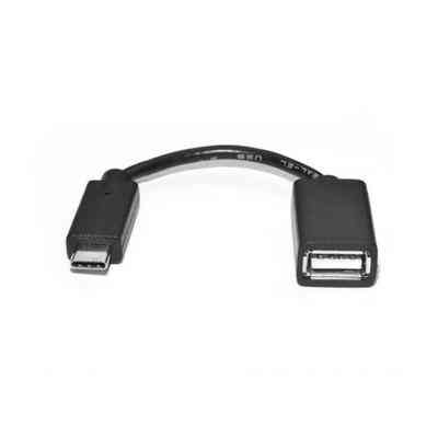 Дата кабель OTG USB 2.0 AF to Type-C 0.1m REAL-EL (EL123500030) Вінниця