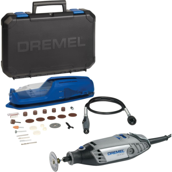 Багатофункціональний інструмент Dremel 3000-1/25 : 130 Вт, 25 насадок (F0133000JP) Київ
