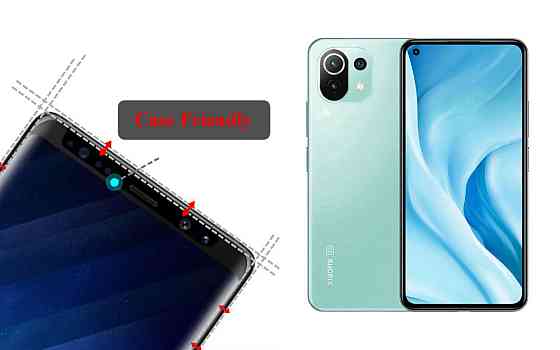 Защитное стекло HyperGlass Pro для Xiaomi 11 Lite 5G NE – максимальная чувствительность и защита Киев
