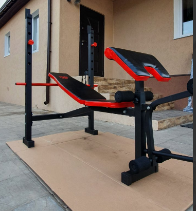 Скамья универсальная ReadMeBlack Стойки, скамьи для жима и приседаний регулируемая Киев - изображение 1