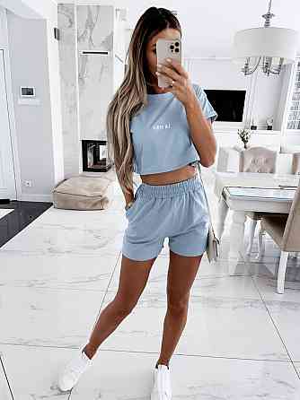 Костюм спортивный с шортами 