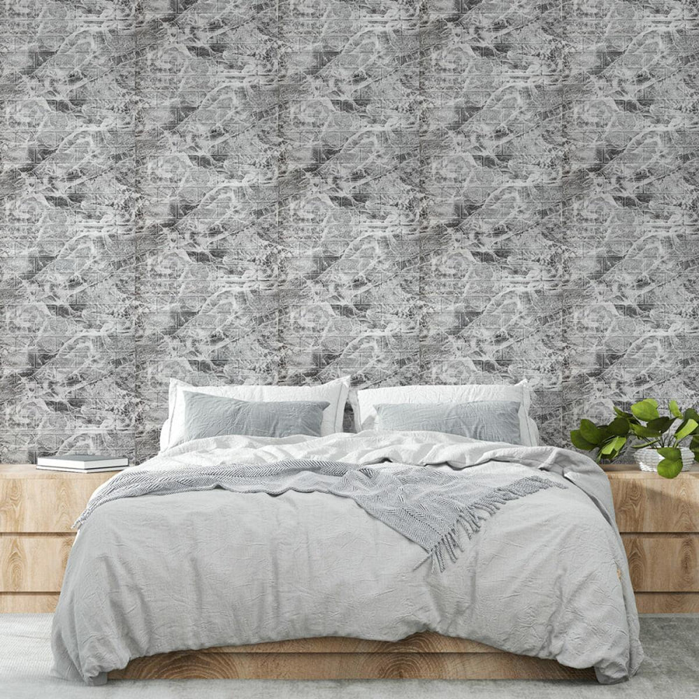 Самоклеюча 3D панель в рулоні 19600x700x3мм Мармур Чорний (R061-3-20) SW-00001196 Дніпро - фото 6