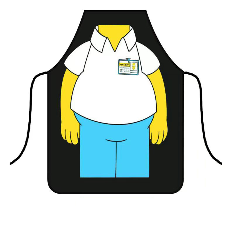 Фартух прикольний чоловічий Сімпсон 75 на 55 см різнобарвний Київ - фото 1