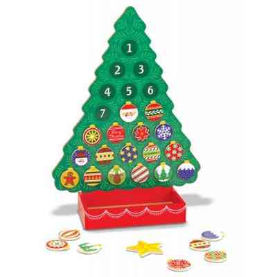 Игровой набор Melissa&Doug Новогодний деревянный магнитный календарь (MD13571) Винница