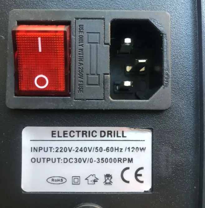 Фрезер Electric Drill JSDA 5500 С с таблом (35000 оборотов , 120 вт) оригинал Киев - изображение 7