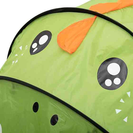 Lugi Дитячий ігровий намет 180×95×80 см намет дитячий вуличний на блискавці Зелений динозавр HP Коломыя