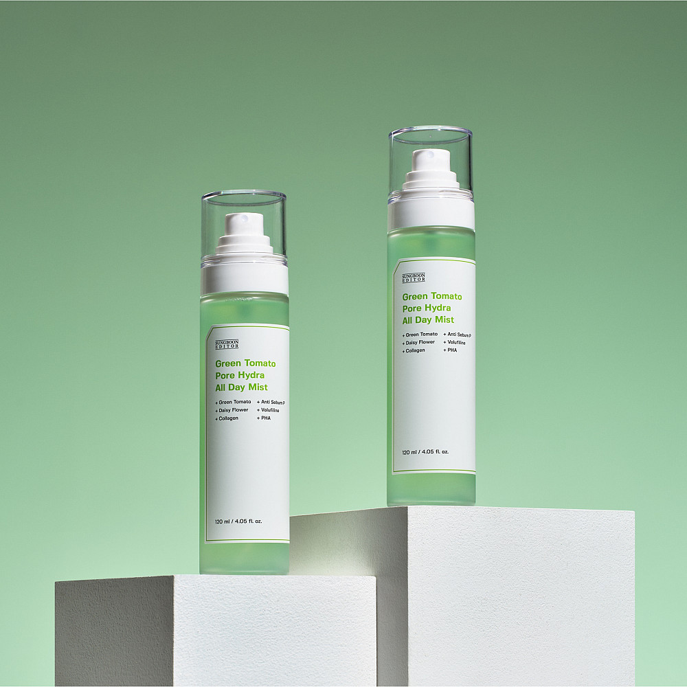 Міст зволожувальний для обличчя Green Tomato Pore Hydra All Day Mist Sungboon Editor 120 мл Київ - фото 2