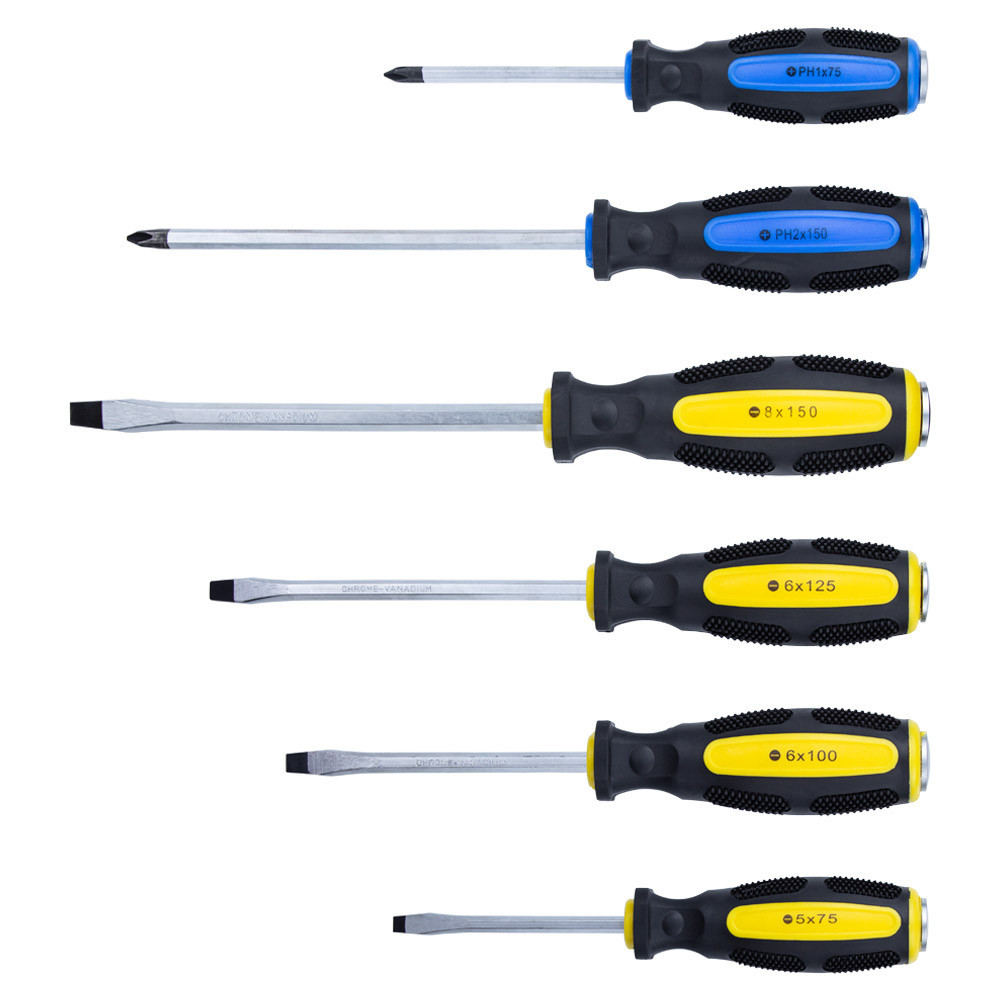 Набор ударных отверток SIGMA 6шт CrV (4001111) Киев - изображение 2