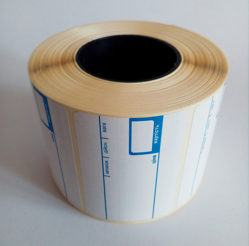 Термоетикетка Препринт 58мм х 40мм /700 шт Павлоград - фото 3