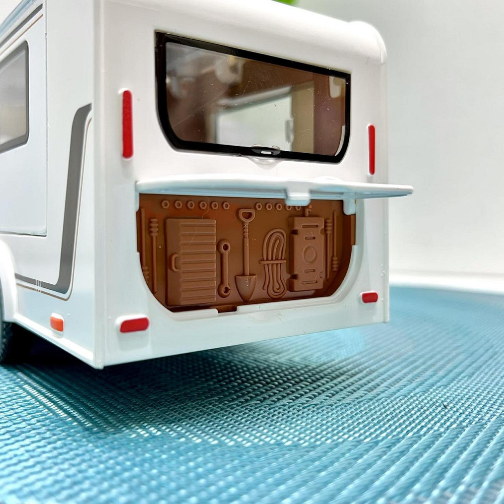 Машина з трейлером масштаб 1:32 інерція звук світло Чорний (B21045) Чернігів - фото 2