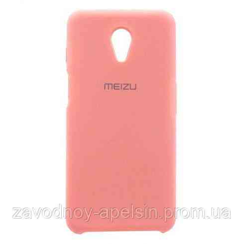 Meizu M6s чохол мікрофібра Silicone cover pink Одеса