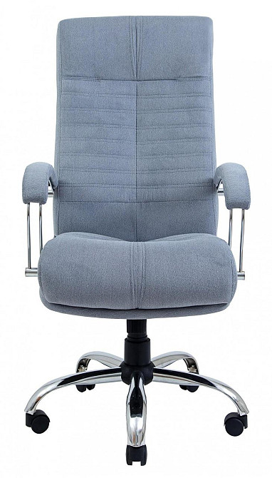 Офісне Крісло Керівника Richman Orion Missoni Хром М1 Tilt Блакитний Київ - фото 2