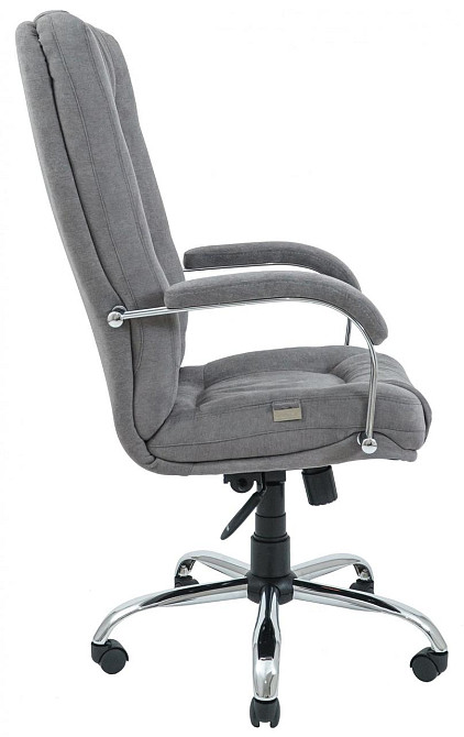 Офісне Крісло Керівника Richman Alberto Misti Gray Хром М3 MultiBlock Сірий Київ - фото 3