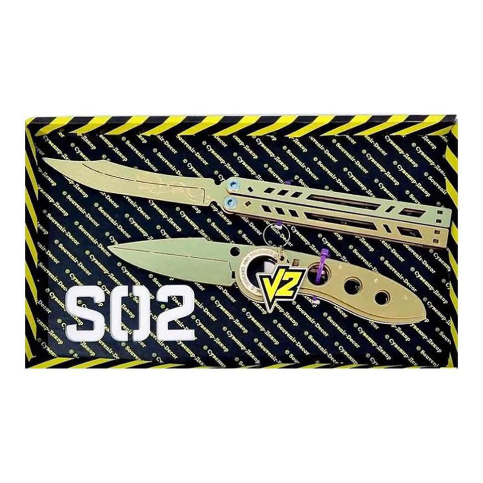 Набор ножей сувенирных деревянных SO-2 