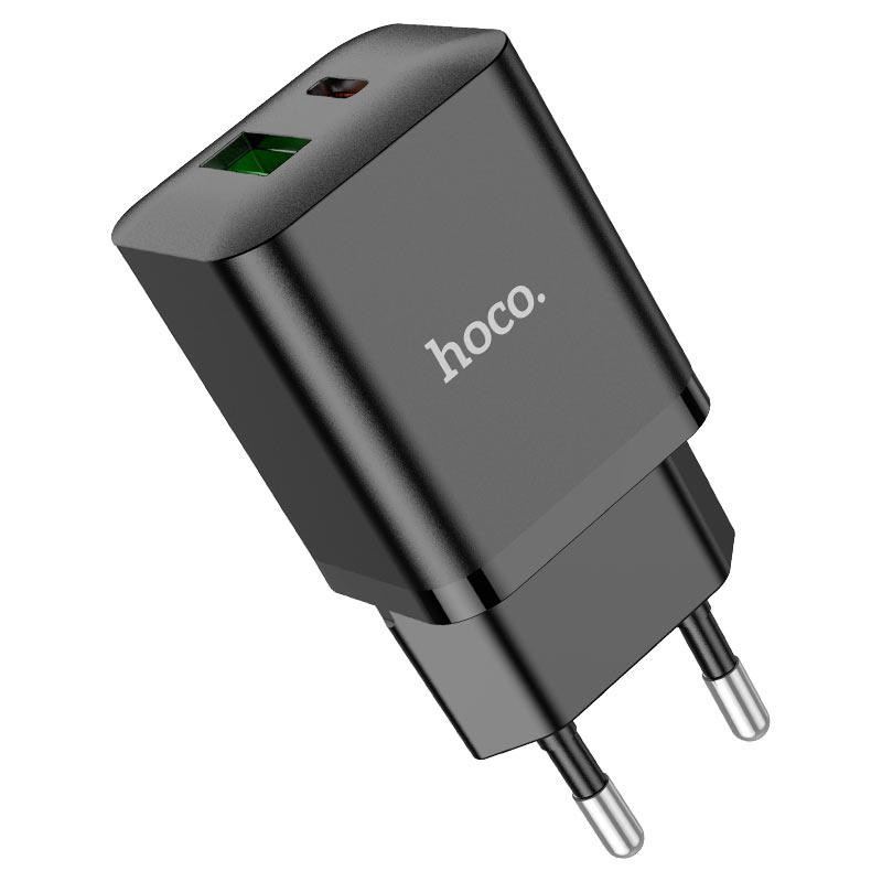 Зарядное устройство HOCO N28 Founder 20W с QC3.0 черное Киев - изображение 2