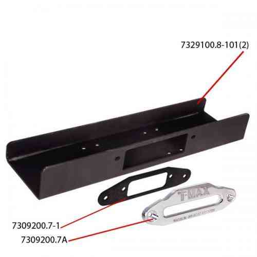 Направляющая для синтетического троса лебедки EW 9500 L(AFL) из алюминия Харьков