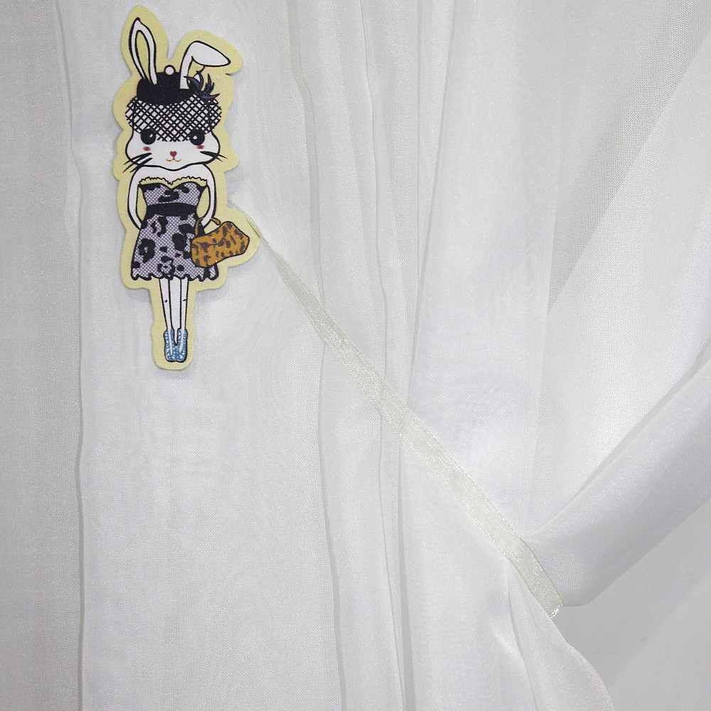 Магніти для штор і гардин (185м) Зайчик набір 2 шт Різнокольоровий (81-096) Київ - фото 4