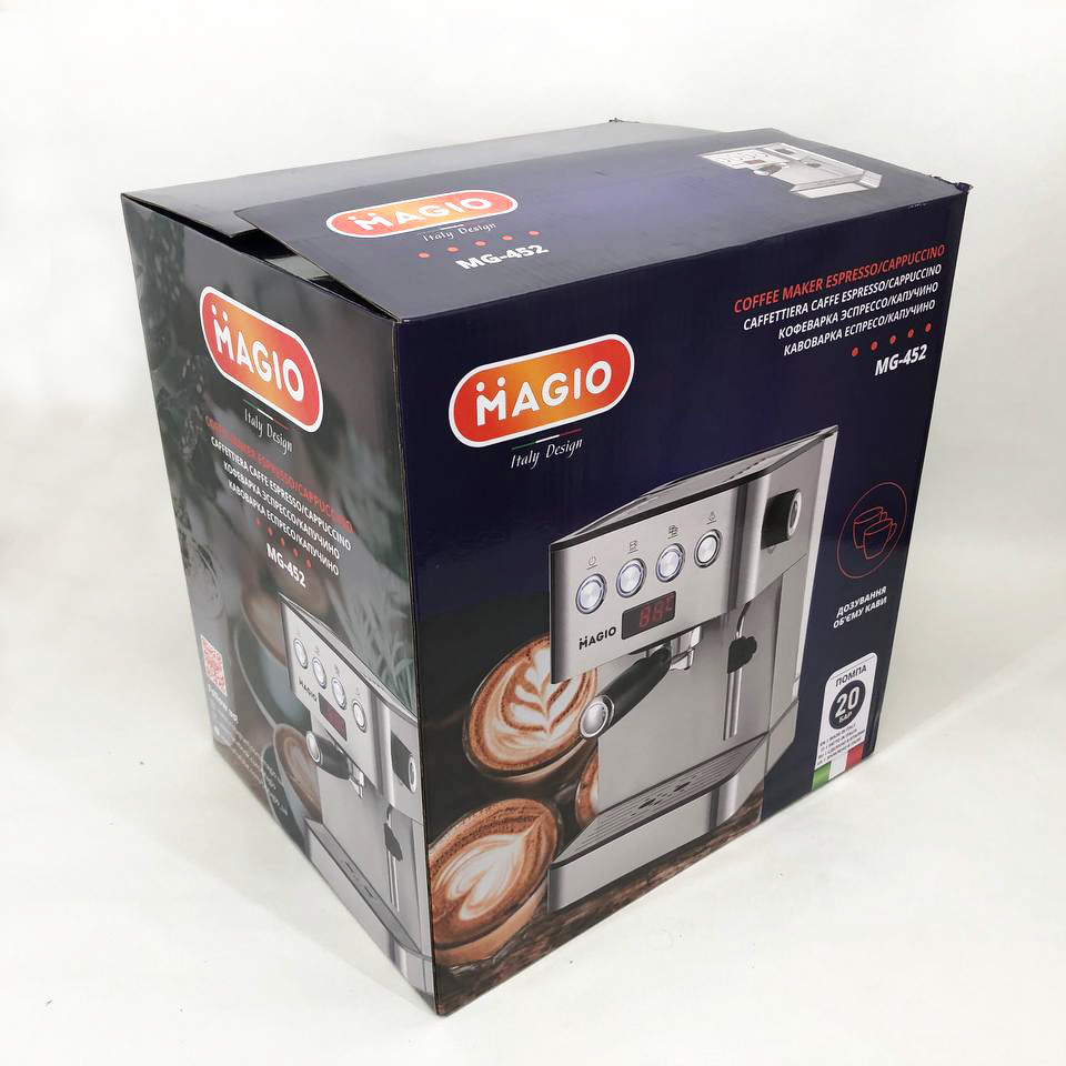 Кофеварка с прозрачным резервуаром для воды, Топ кавоварка для дому, Кофемашина домашняя ME-47 Львів - фото 6