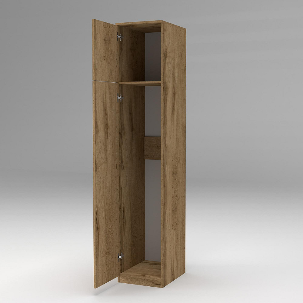 Пенал для одежды Favorit F-3, Дуб Аппалачи, 400/530/2100 Львов - изображение 2