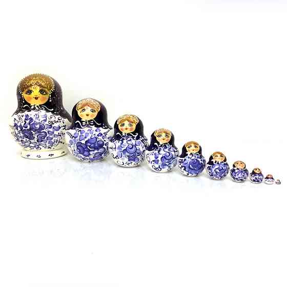 Матриця дерев'яна подарункова 10 шт. Київ