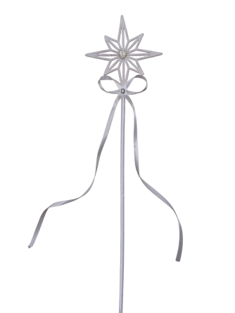 Волшебная палочка феи декоративная 43 см белый Киев