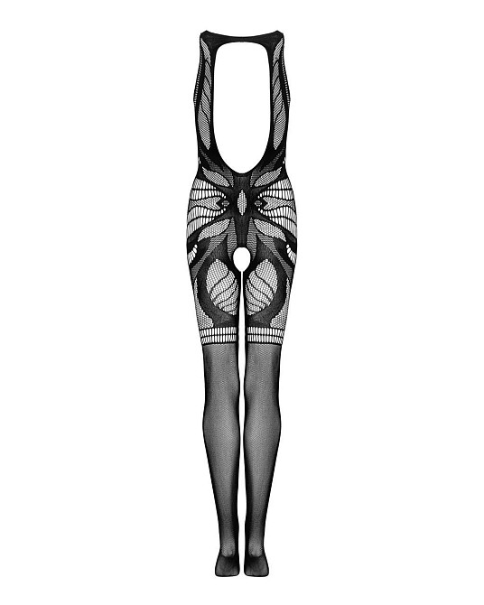 Сетчатый бодистокинг без рукавов Obsessive Bodystocking G331 S/M/L, black, с доступом Sex Aura Киев - изображение 6
