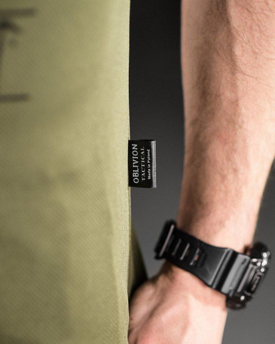 Тактическая потоотводящая футболка Oblivion страха нет oliva ДЛ6590 Одесса - изображение 6