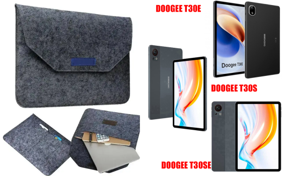Сумка Wool из войлока для планшета Doogee T30E, T30S, T30Se Киев