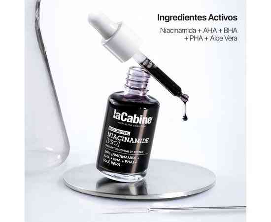 Пілінг-сироватка для вирівнювання тону шкіри Niacinamide Pro Peeling LaCabine, 30 мл Дніпро
