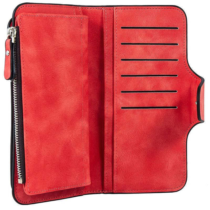 Портмоне Baellerry N2345 Темно-красный 5449 Одесса - изображение 3