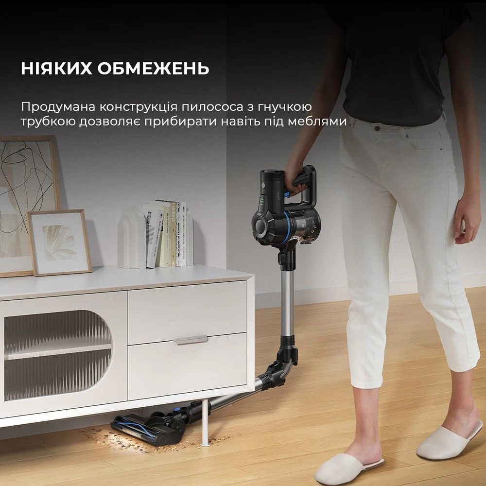 Акумуляторний пилосос Dreame Mova J10 (VJ10A) ( Чорний ) Харків - фото 13